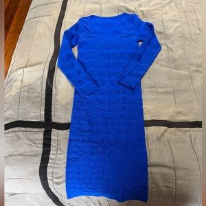 Royal Blue Bodycon Dress